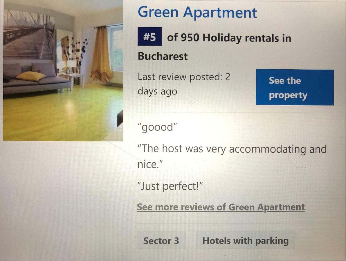 Green Apartment 6 ブカレスト エクステリア 写真